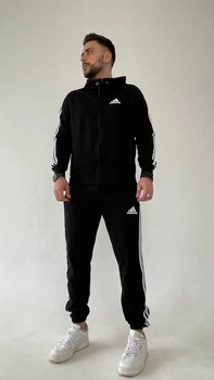 Спортивний костюм унісекс, колір чорний, арт.00905, розмір L