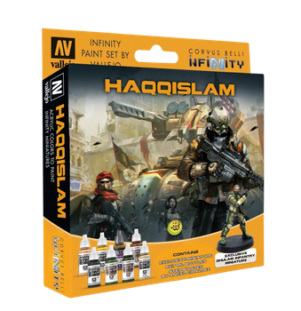 Model Color Set: Infinity Haqqislam Exclusive Miniature Набір фарб до фракції Haqqislam