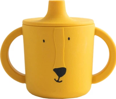 Kubek niekapek z ustnikiem Trixie Mr. Lion 4 m+ żółty 12 x 10 x 7 cm (5400858966322)