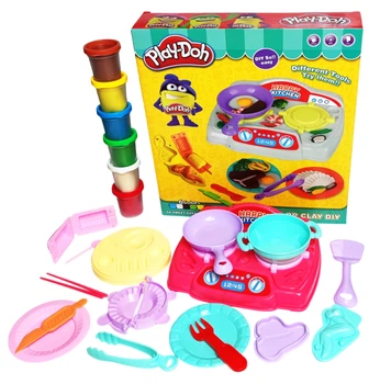 Тісто для ліплення "Пічка" Пластилін Play-Doh Плита для приготування їжі 6 баночок з тестом та аксесуари