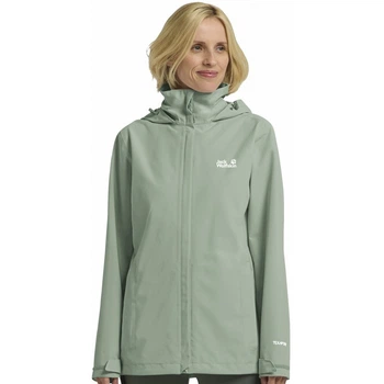 Вітровка TRAILTIME 2L JKT W Jack Wolfskin A63902_E0272 48 Зелений (4064886700887)