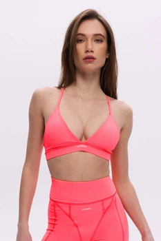 Спортивний топ Designed for Fitness Bloom Matcher Chili Fire L