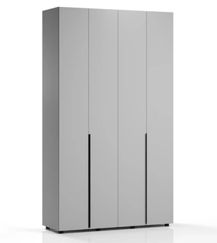 Шкаф для одежды Лира 140 4-х дверная Orange-Line 1382х500х2400 Светло серый