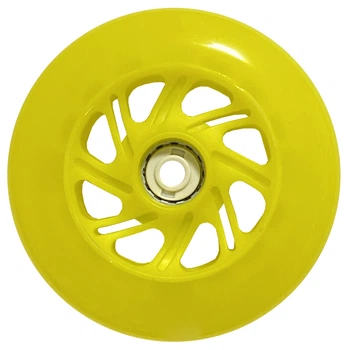Колеса для роликов LED 110 mm 85А Yellow - 1 шт