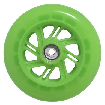 Колеса для роликов LED 110 mm 85А Green - 1 шт