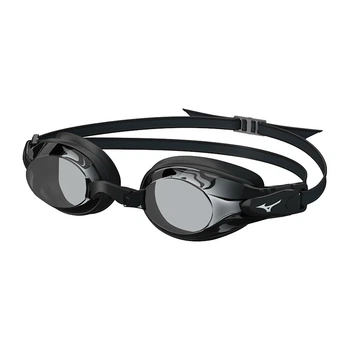 Очки для плавания MIZUNO 1550 для близорукости с шапочкою Черные