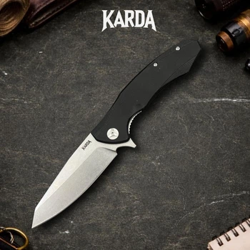 Ніж складний Karda Буйвіл J104 Black
