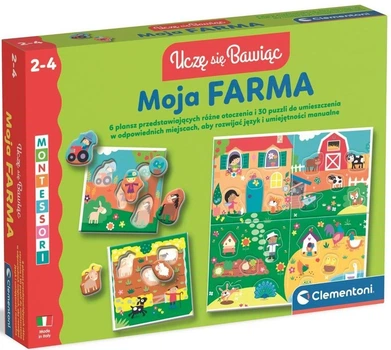 Gra edukacyjna Clementoni Moja Farma (50430) (8005125504305)