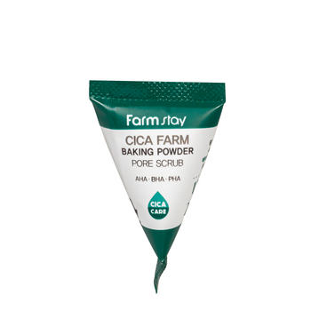 Скраб для лица FarmStay Cica Farm Baking Powder Pore Scrub очищающий