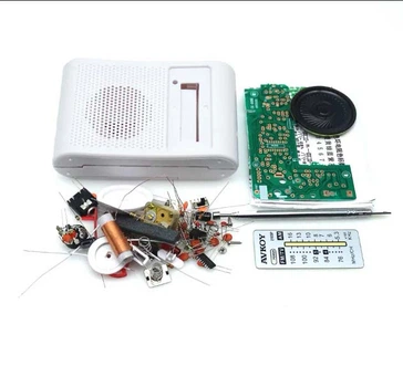 Конструктор радиоприемник DIY CF210SP FM AM, собери сам, 284696, корпус 10 x 65 x 25 см, 75 г, Китай (LKMTR_852079)