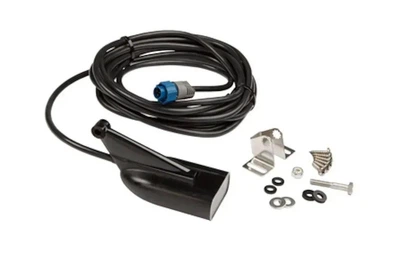Четырёхчастотный датчик (83/200; 455/800) для эхолотов Lowrance (HDI, Chirp, Hook, HDS) (синий разъем)