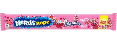 Жевательные конфеты Nerds Gummy Rope Valentines Day Candy 26г