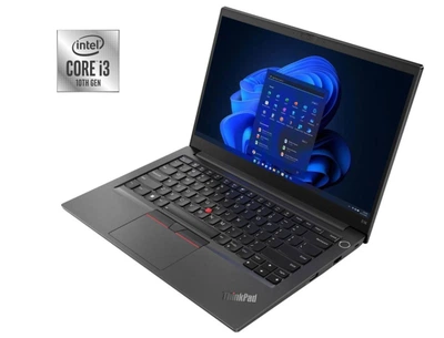 Ультрабук Lenovo ThinkPad E14 G1 / 14" (1920x1080) IPS / Intel Core i3-10110U (2 (4) ядра по 2.1 - 4.2 GHz) / 8 GB DDR4 / 128 GB SSD / Intel UHD Graphics / WebCam / Win 10 Pro б/у
