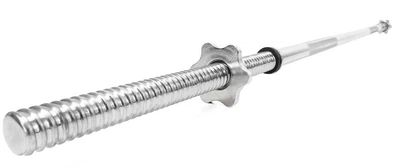 Гриф Actiget прямий різьбовий сталевий 180 см штанга та затискачі 25 мм ACT0006 (5908455308090)