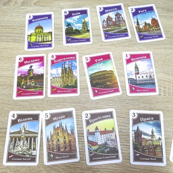 Карткова гра "Галопом по Європі" Artos Games 1205ATS