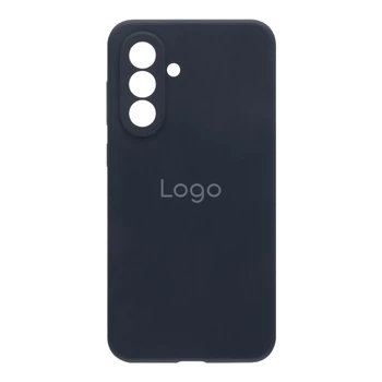 Чехол-накладка Liquid Silicone (AA) с защитой на камеру для Samsung Galaxy A57 5G (A576) Dark Blue