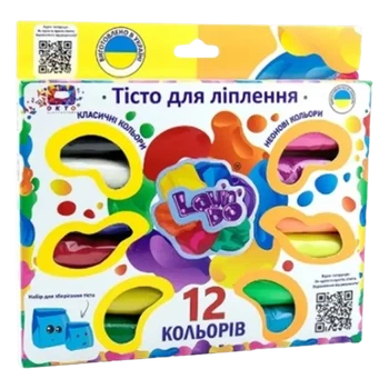 Набір легкого стрибаючого пластиліну ОКТО Lovin`Do (70108-001)