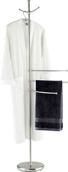 Stojak na ubrania i ręczniki Wenko Adiamo Srebrny (4008838168271)