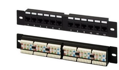 Hypernet Патч-панель 10" UTP 12 портов кат. 5Е (PP-KUTP-10-12)