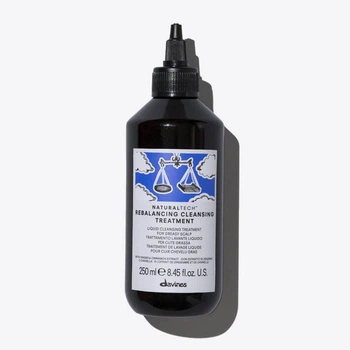Очищувальний флюїд для волосся та шкіри голови Davines Natural Tech Rebalancing Cleansing Treatment 250 мл