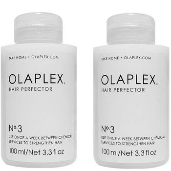 Набір для відновлення волосся та зміцнення волосся Olaplex Hair Perfector №3 Travel Kit: Еліксир для волосся Olaplex №3 Hair Perfector 2 х 100 мл