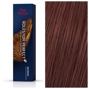 Стойкая перманентная крем-краска для волос Wella Professionals Koleston Perfect ME+ Deep Browns 6/75 Блондин Темно-коричневый Красное Дерево 60 мл
