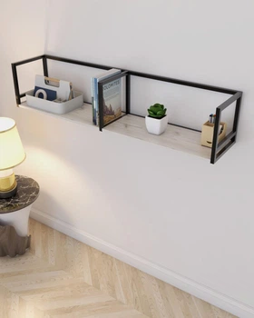 Настенная полка в стиле лофт EcoLoft Нордіс DSP-1361-2 Дуб Кортона