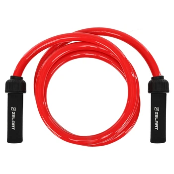 Скакалка Zelart POWER ROPE FI-4883-XH красный