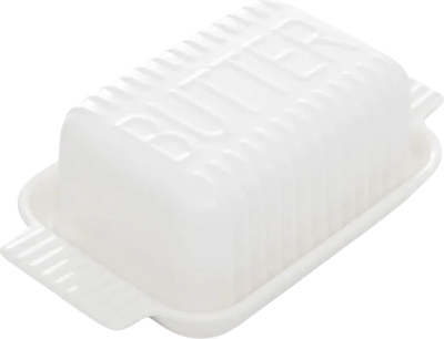 Маслянка Homla Felis порцелянова Біла 22 x 13 x 7 см (5904183892993)