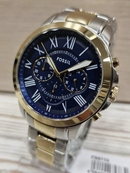 Мужские часы Fossil Grant Chronograph FS6132