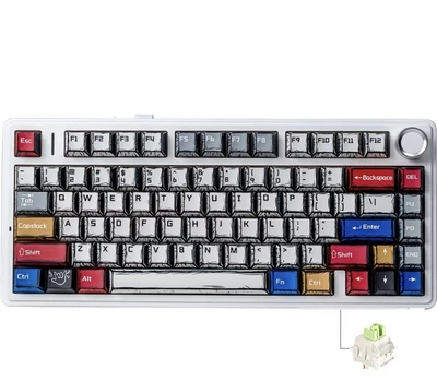 Безпровідна Ігрова Клавіатура Aula F75 RGB підсвітка HotSwap Comic
