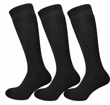 Гольфы махровые 3 пары Lomani WG 607/3 р.36-40 чёрный