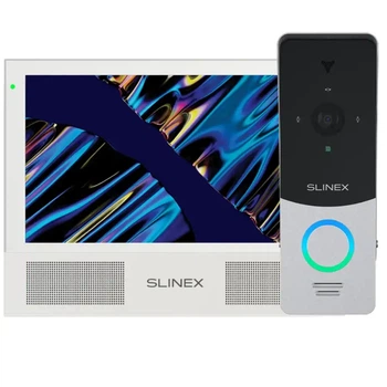 Комплект відеодомофону 7” Slinex Sonik 7 Cloud (White) c Wi-Fi + ML-20HD (Silver/Black)