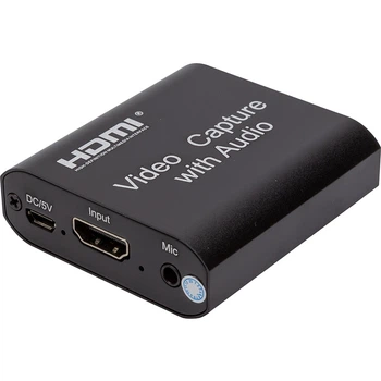 Внешняя карта видеозахвата PowerPlant HDMI Audio, 4K/30Hz (HDVC4)