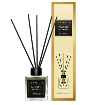 Аромадиффузор UKR BEAUTY "Patchouli & Vanilla" Пачули и Ваниль, 100 мл