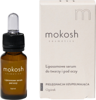Сироватка для зони навколо очей Mokosh Cosmetics Liposomal Cucumber 12 мл (5902729031301)