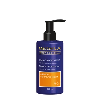 Тонирующая маска для волос Master LUX professional Оранжевый 200 мл