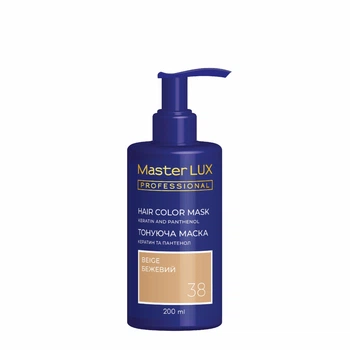 Тонирующая маска для волос Master LUX professional Бежевий 200 мл