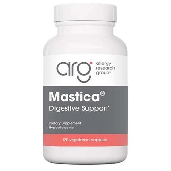 Смола мастикового дерева Allergy Research Group Mastica Chios Gum Mastic 120 Veg Caps ALG-73660