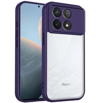 Защитный чехол Reframe Clear Bound для Xiaomi Poco F8 Pro - Purple