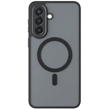 Защитный чехол Deexe Matte Skin with MagSafe для Samsung Galaxy A57 (A576) - Black