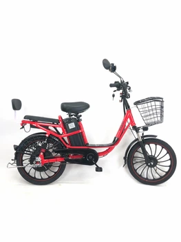 Электровелосипед MINAKO PRO с корзиной 20" (600W 60V 21Ah) Красный