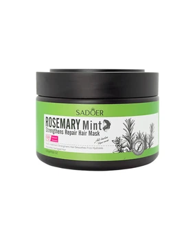 Укрепляющая маска для волос с розмарином Sadoer Rosemary Mint Strengthens Repair Hair Mask
