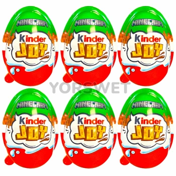 Набір Kinder Joy Minecraft Майнкрафт 120 г (6*20 г) (0333)