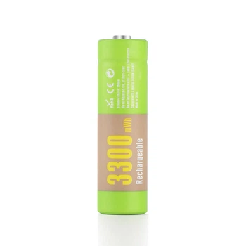 Акумулятор Soshine AA 1.5V 2200 mAh 3300 mWh (18875-hbr)