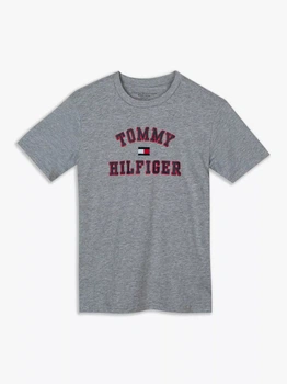 Дитяча футболка Tommy Hilfiger з логотипом 1159854352 (Сірий 5) на зріст 109 см