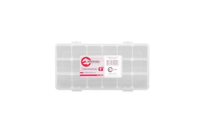 Органайзер Intertool 230 x 125 x 35мм x 9" прозорий (BX-4000)