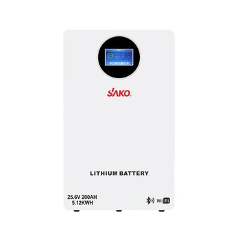 Акумуляторна батарея літій-залізо-фосфатна LiFePO4 200А*год 25.6В 5120Вт*год Sako Li-Sun series SK-25.6V200Ah настінний / підлоговий монтаж (42-00244)