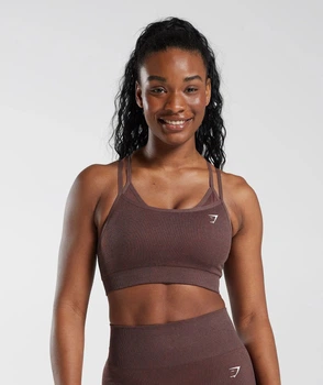 Спортивний топ Gymshark b2a1dc57 XS коричневий (100005811)