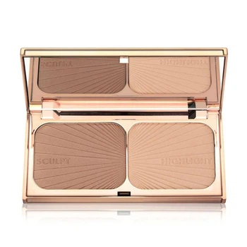 Палетка для контуринга лица Charlotte Tilbury Filmstar Bronze & Glow Face Sculpt & Highlight, Light To Medium, 22.5 г